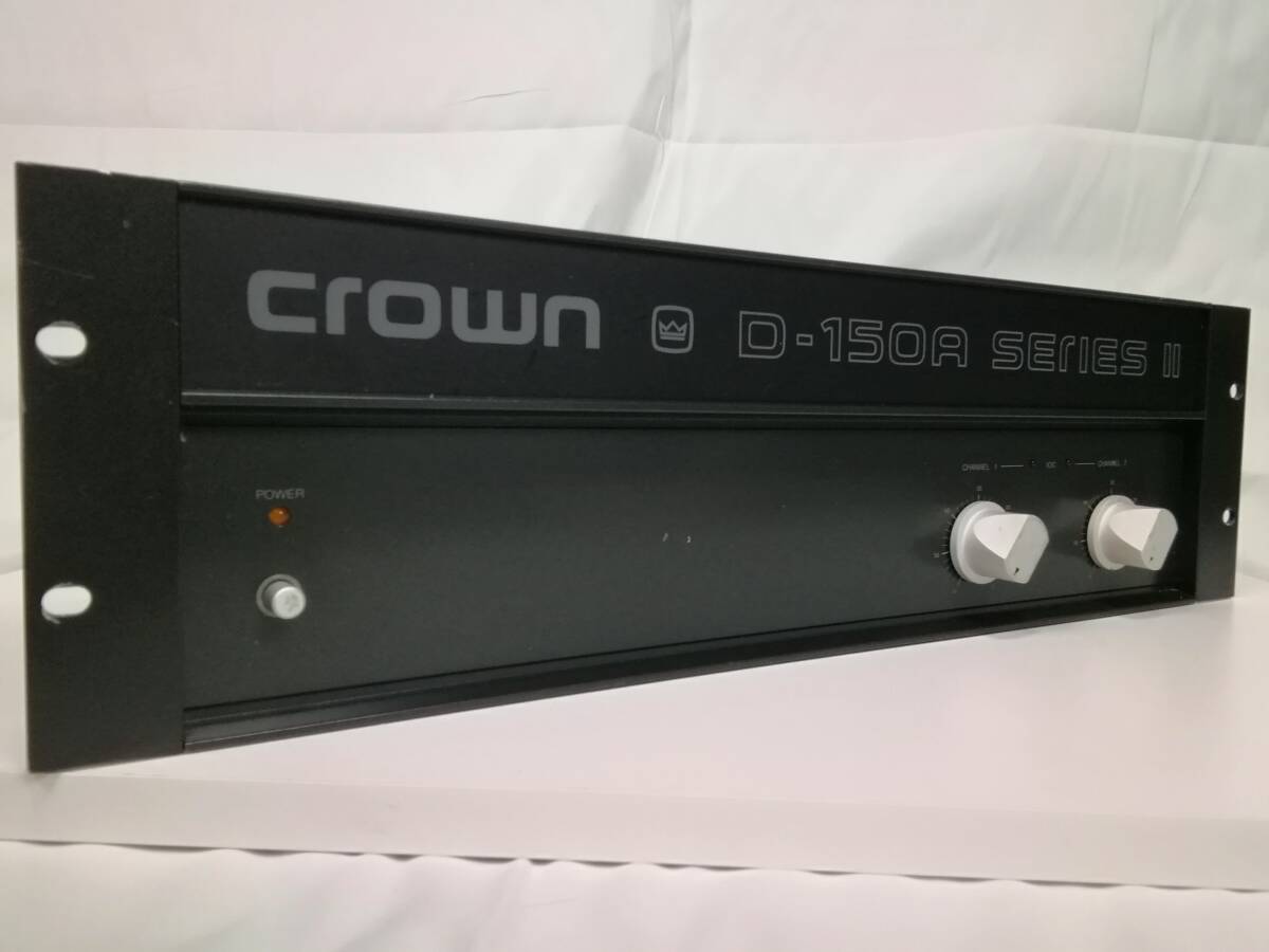クラウン CROWN D-150A SERIESⅡ  シリーズ2 パワーアンプ の画像1