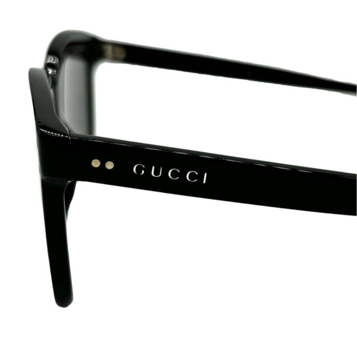 GUCCI グッチ サングラス GG0571S-001 ブラック ゴールド 国内正規品 インターロッキング 朝倉未来着用モデル の画像6