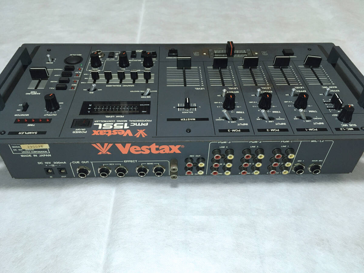 Vestax PMC-15SL сделано в Японии DJ миксер 