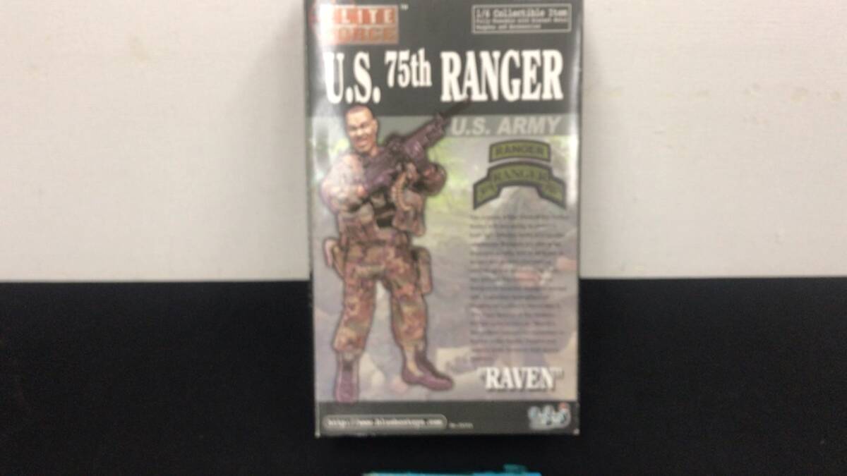 #K【未使用/エリートフォースフィギュア105】『ELITE FORCE/U.S.75th RANGER/レンジャー2 レイヴン』●検)GIジョーコンバットミリタリー_画像1