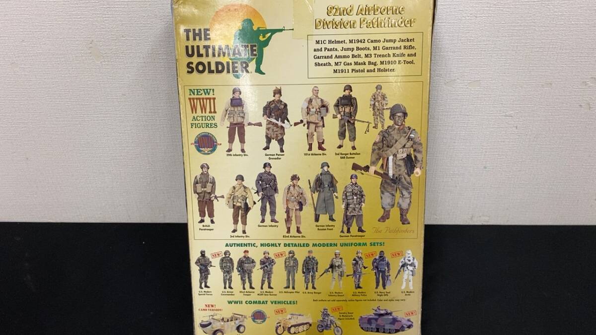 #K【未使用/21センチュリー トイズ アルティメット ソルジャー86】『THE ULITIMATE SOLDIER/82nd Aieborne Division Pathfinder NORMANDY』_画像7