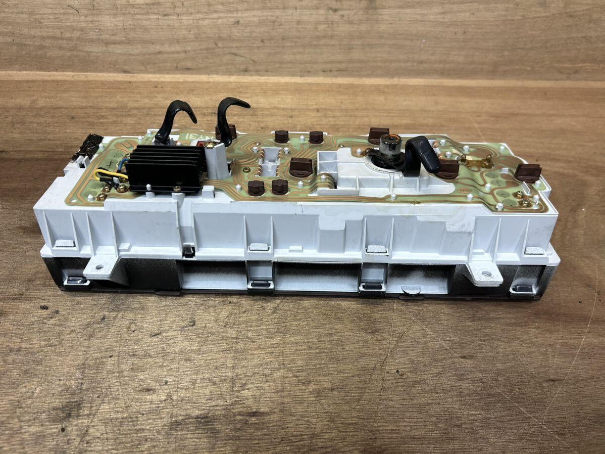 スピードメーター　タコメーター　計器　メーター本体　R31 スカイライン パサージュ GT 4ドア HT ハードトップ HR31 KW管理No025_画像7