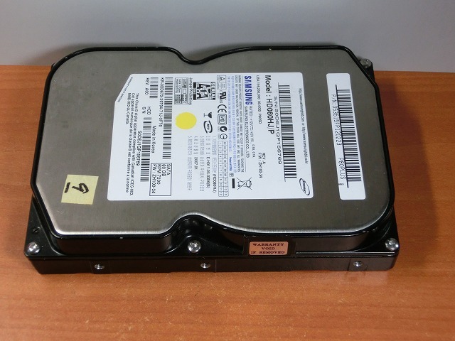 SUMSUNGハードディスク 3.5 HDD/80GB/SATA/送料￥185円　 (P36-9)_画像2