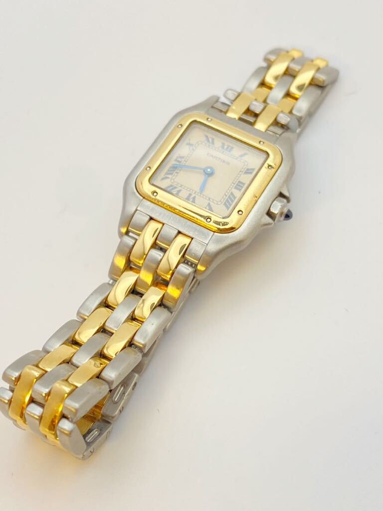  хорошая вещь Cartier Cartier хлеб tail SM K18/SS 2 low женские наручные часы кварц 