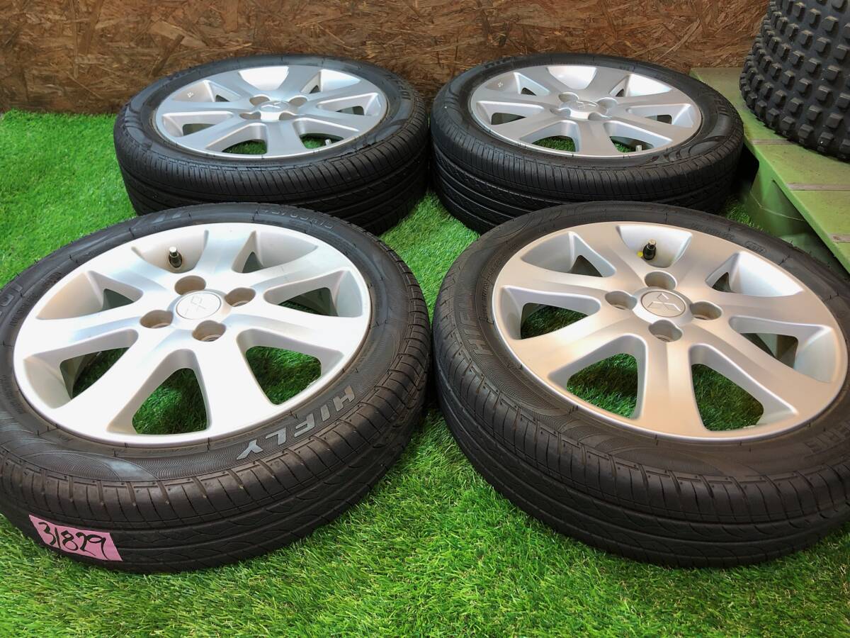 三菱純正 15inch 4j 5j × 145/65R15 175/55R15 PCD100 4穴 ミツビシ アイ i ミーブ_画像2