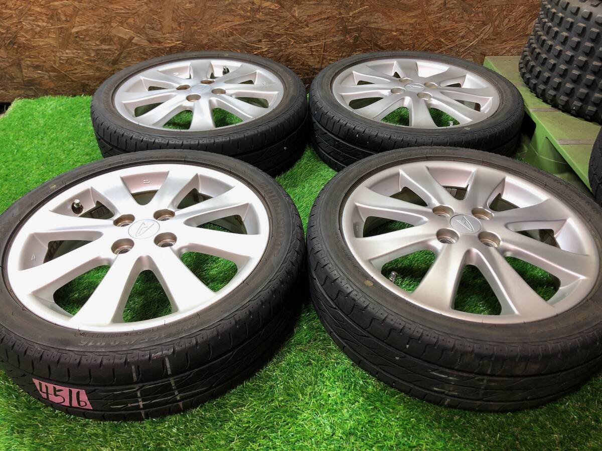 ダイハツ純正 16inch 4.5j+45 × 165/50R16 ウエイク ソニカ タント ミラ アヴィ イース ココア ジーノ ムーヴ ハイゼット アトレーの画像2