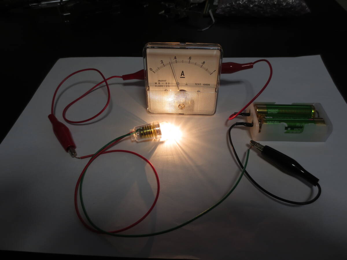 小中学校の理科の勉強に！LED/豆電球、電流計 明かりの実験 セット の画像2