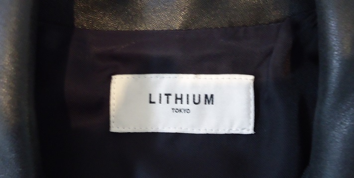 ☆LITHIUM HOMME☆ダブルライダース☆サイズ44☆中古☆_画像3