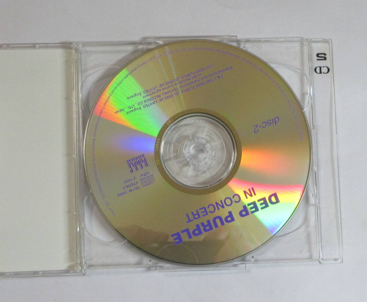 中古 国内盤 CD ディープ・パープル / イン・コンサート(完全版) _画像4