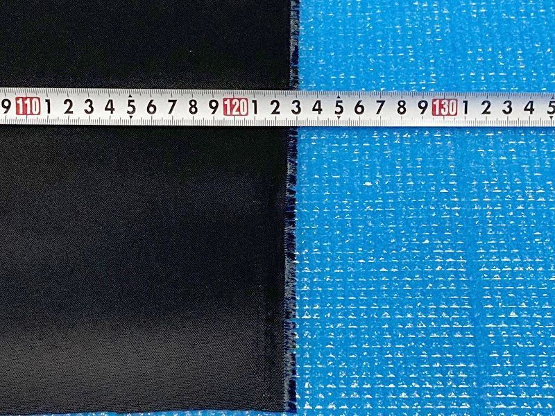 ナイロン生地 黒ハイパロンコート防水加工幅117cm×長さ3m No.46 エコバックの製作にの画像2