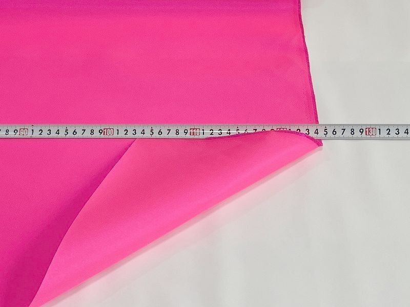 【依頼品】ナイロン生地 エリオットツイル 特殊樹脂加工 蛍光ピンク 幅117cm×長さ3mその1の画像2