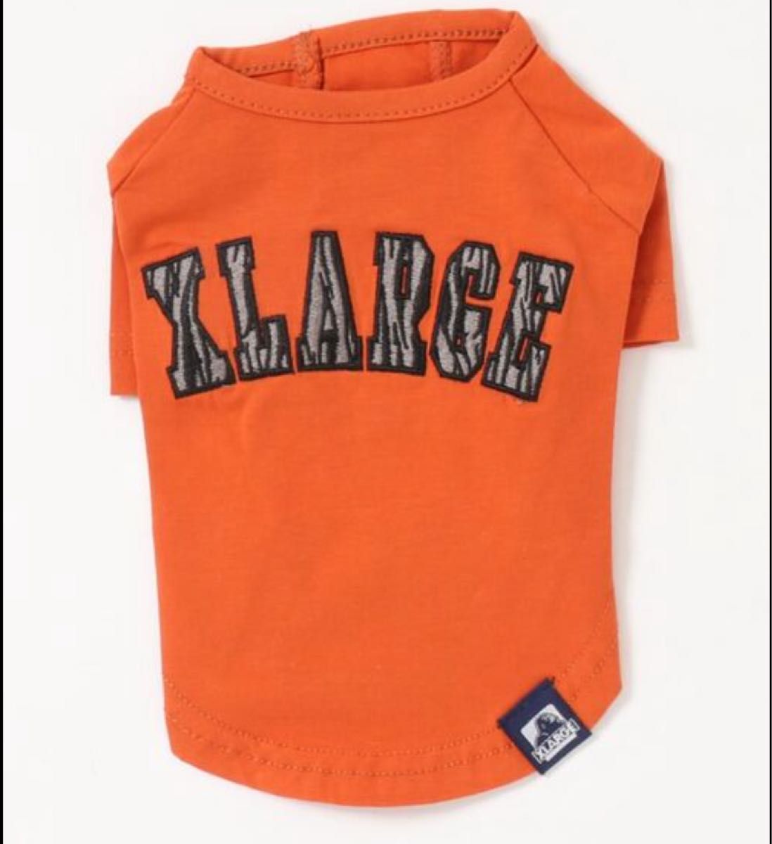【新品未開封】XLARGE エクストララージ　犬服　ゼブラロゴTシャツ　オレンジ　Sサイズ　ペット服　ブランド犬服
