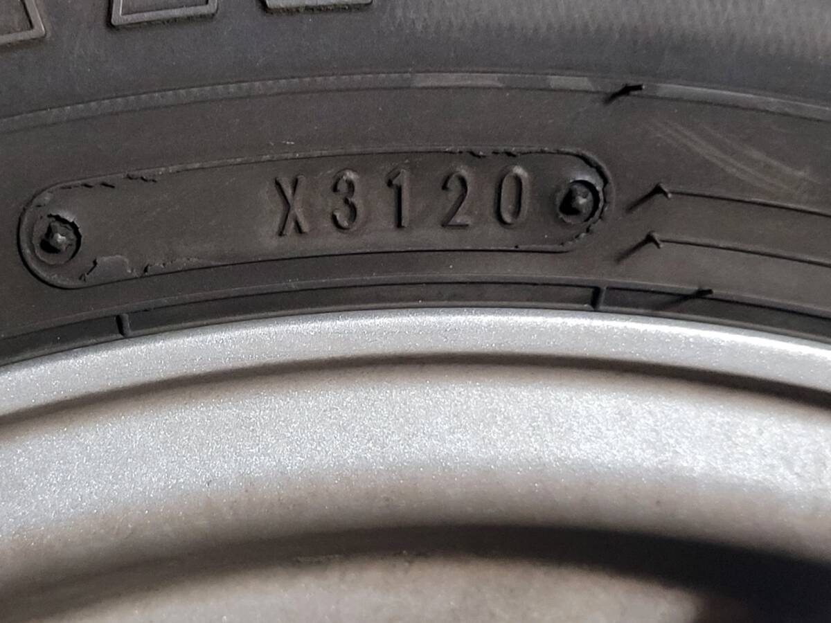 ■GOOD YEAR ICENAVI 7 195/65R15 2020年製 + Weds製 Fang 15X6.0J 5X114.3 IN：53 ハブ径約73㎜ ノア・ヴォクシー（60・70・80系）等に■の画像8