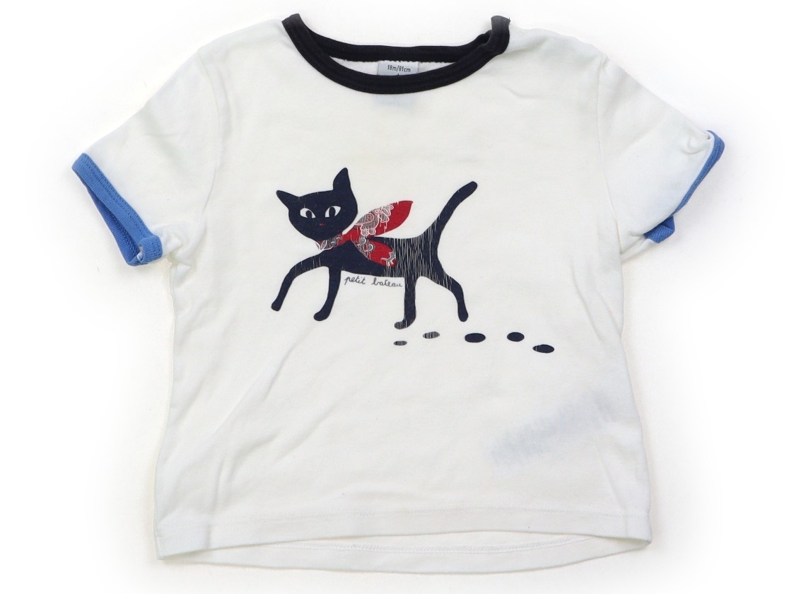 プチバトー PETIT BATEAU Tシャツ・カットソー 80サイズ 女の子 子供服 ベビー服 キッズ_画像1