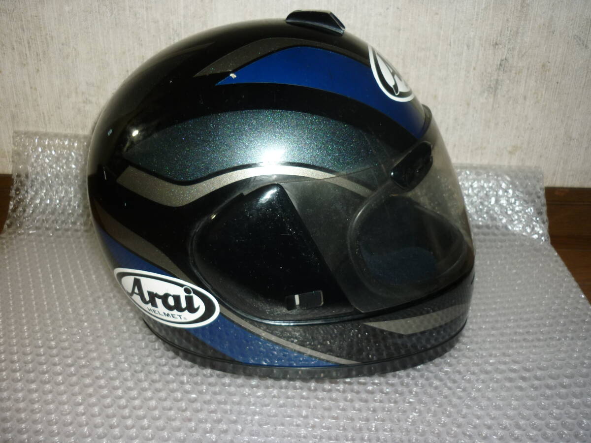 アライ ラパイド ミュー Arai RAPIDE-μ UNO SCL 59.60cm フルフェイス ヘルメット 80サイズ_画像4