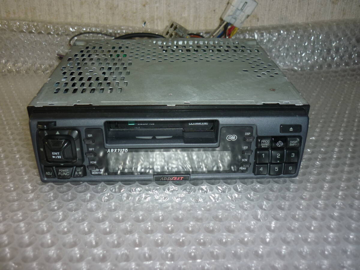 アゼスト ADDZEST ARX 7170 HEAD UNIT ヘッドユニット カセット デッキ AM FM 当時物 ビンテージ 旧車 送料520円の画像1