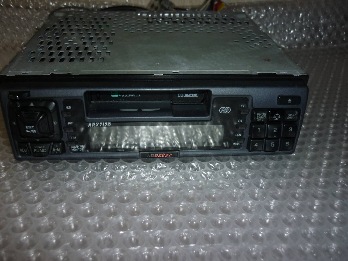 アゼスト ADDZEST ARX 7170 HEAD UNIT ヘッドユニット カセット デッキ AM FM 当時物 ビンテージ 旧車 送料520円の画像2