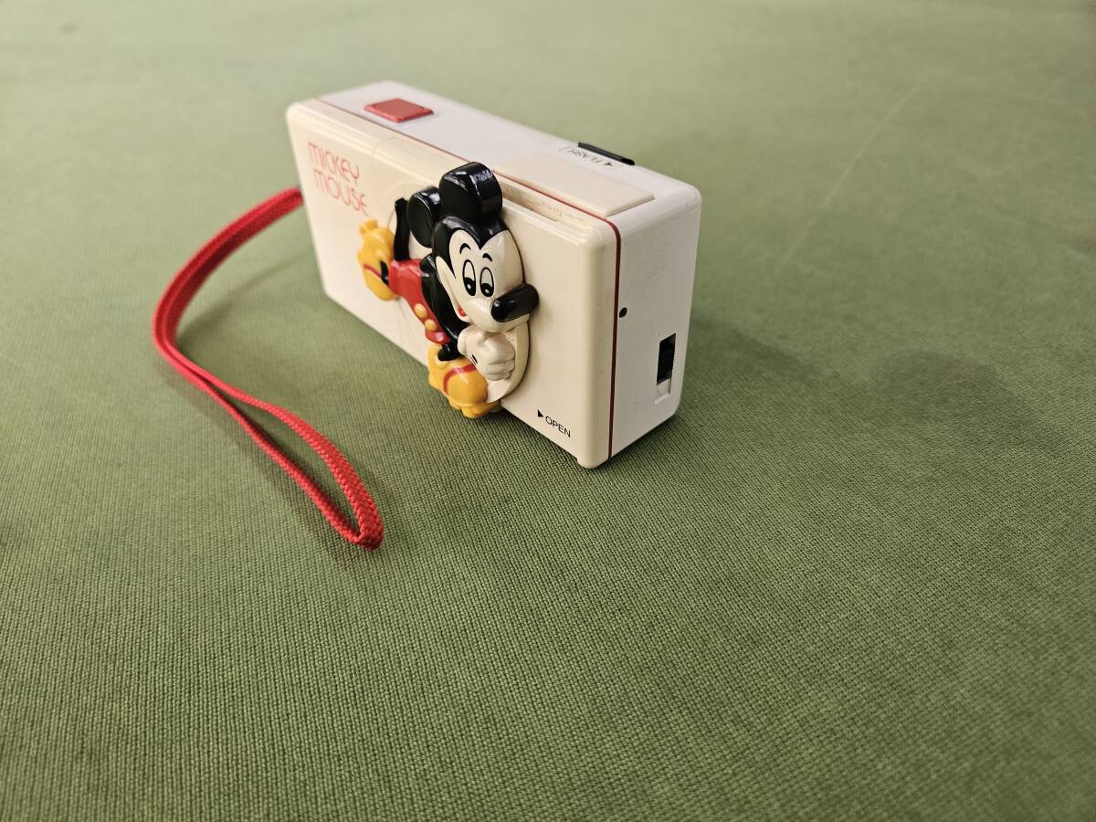 ★売切り★FUJICA フジカ MICKEY MOUSE ミッキーマウス コンパクトカメラ ポケットカメラ ジャンク品 中古 No.U3_画像2