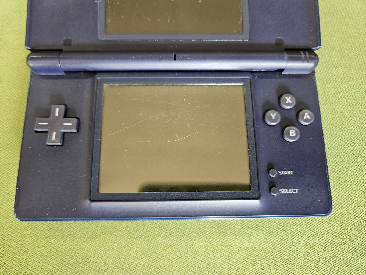 ★売切り★任天堂 NINTENDO DS Lite ニンテンドーDS ライト USG-001 ゲーム機 本体 ネイビー 動作未確認 中古 No.V3_画像5