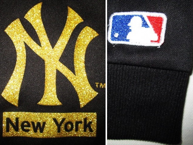 * old clothes MLB New York Yankees New York yan Keith jersey jersey 150 black KIDS Kids child clothes Major League baseball *