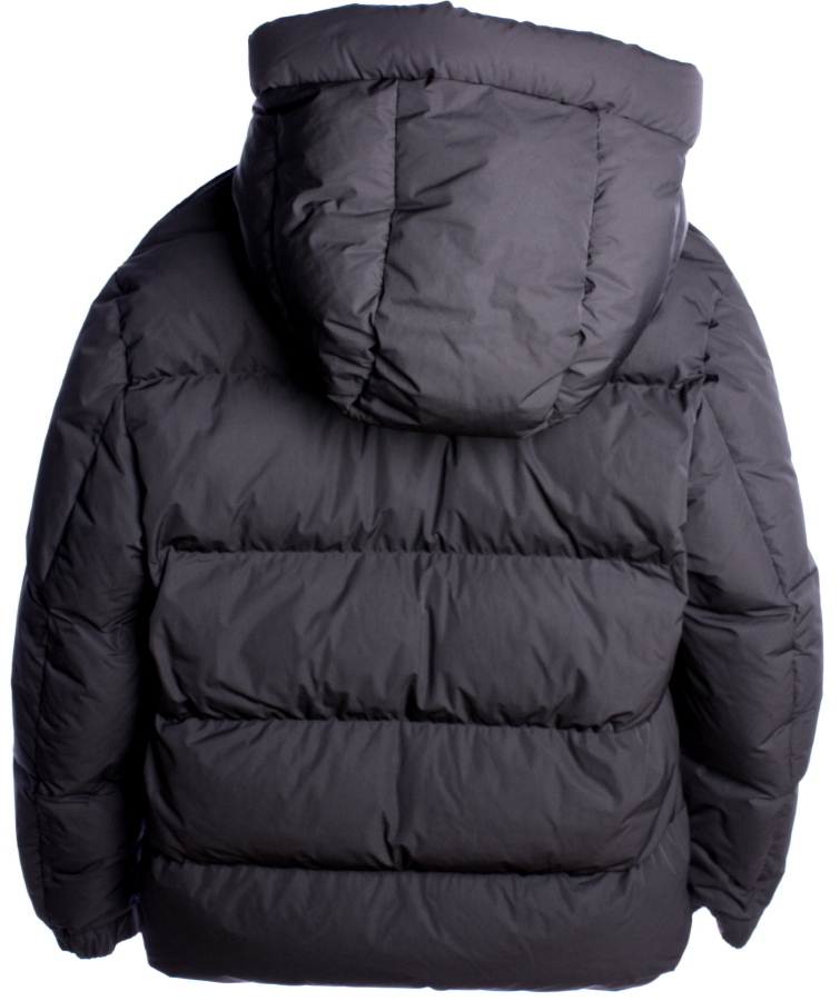 21AW　モンクレール　袖ロゴ ナイロン ダウン ジャケット　ブラック　国内正規品　MONCLER　#A5_画像3