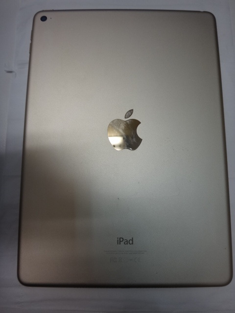 海外版 Apple iPad Air 2 MH182ZP/A タブレット 本体 Wi-Fiモデル 64GB ゴールド 動作確認済の画像4