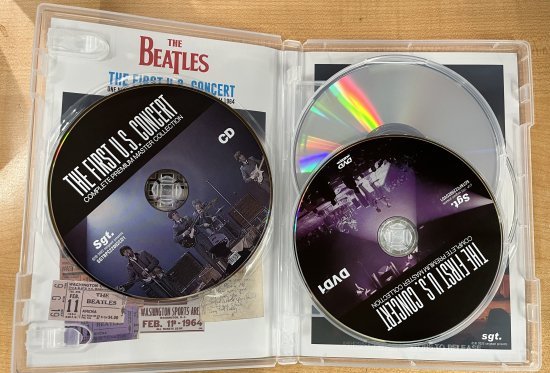 THE BEATLES / THE FIRST U.S. CONCERT (WASHINGTON COLISEUM 1964) (1CD+2DVD+1BD-R)の画像3