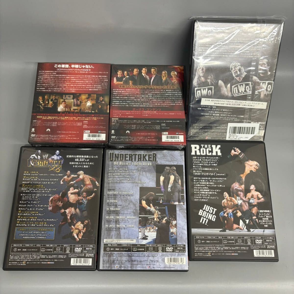 1円 おまとめ 未開封 多数 プロレス 格闘技 DVD 海外 リックフレア RAW レッスルマニア nwo ストーンコールド他 コレクション 現状品の画像10