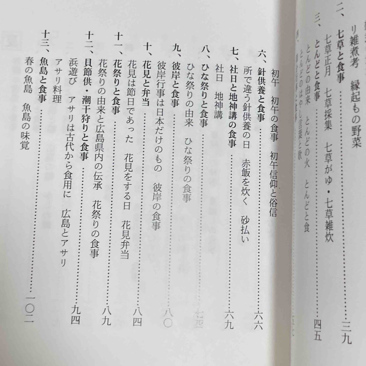 広島の歳時習俗と食事 広島食文化シリーズ◆神田三亀男、広島地域文化研究所、平成9年/N744_画像6