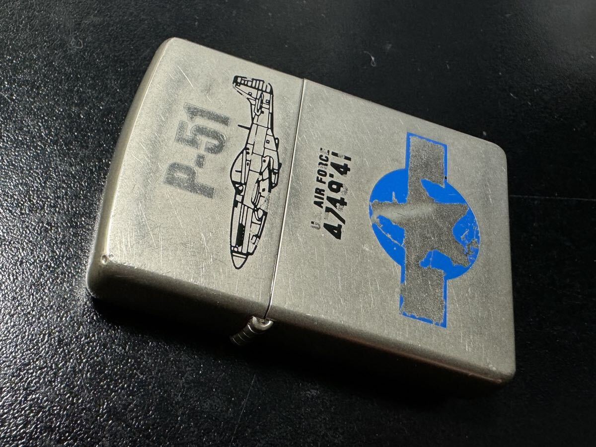 ZIPPO P-51 Mustang US.AIR FORCE / 2002年製 マスタング ジッポ_画像5