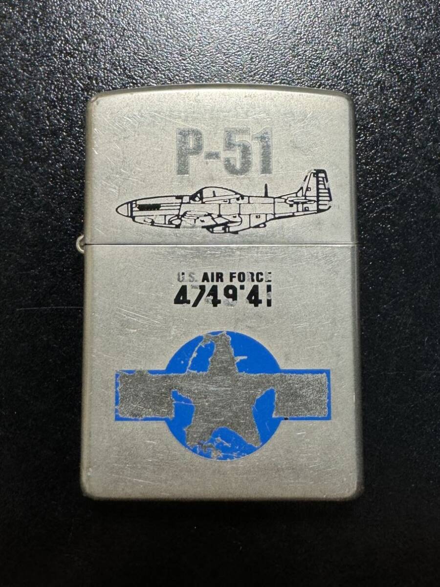 ZIPPO P-51 Mustang US.AIR FORCE / 2002年製 マスタング ジッポ_画像3