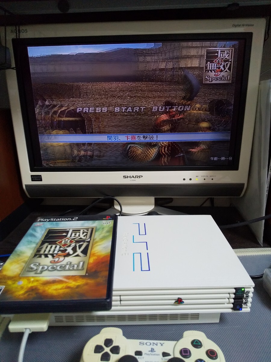 SONY ソニー PlayStation2 SCPH-55000GT グランツーリスモ限定版 初回限定ソフト付き 動作確認済の画像9