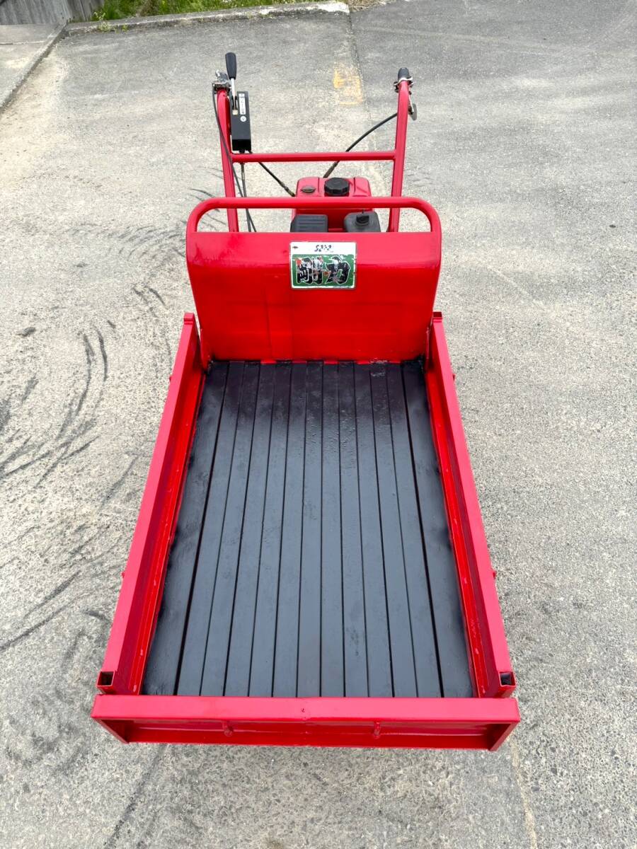 新潟】サトー 運搬車 剛力 SC-156DC 4馬力 積載250kg ダンプ 新潟】サトー 運搬車 剛力 SC-156DC 4馬力 積載250kg ダンプ
