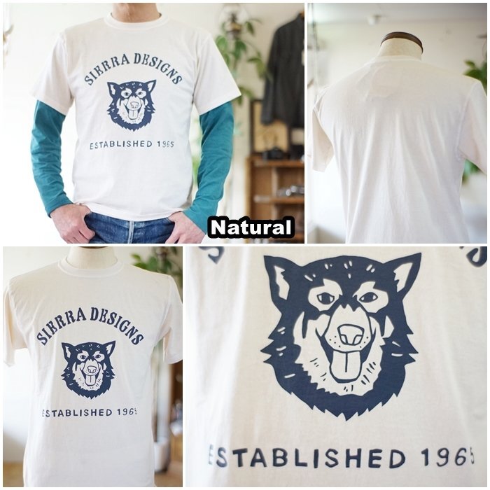 Good On × SIERRA DESIGNS グッドオン×シエラデザイン コラボTシャツ 　made in Japan　日本製　 931001 　サイズM_画像4