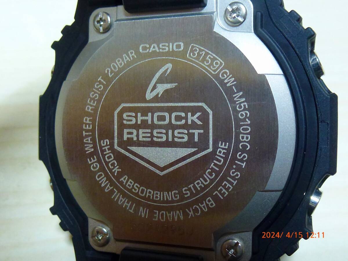 CASIO G-SHOCK GW-M5610BC-1JFの画像3