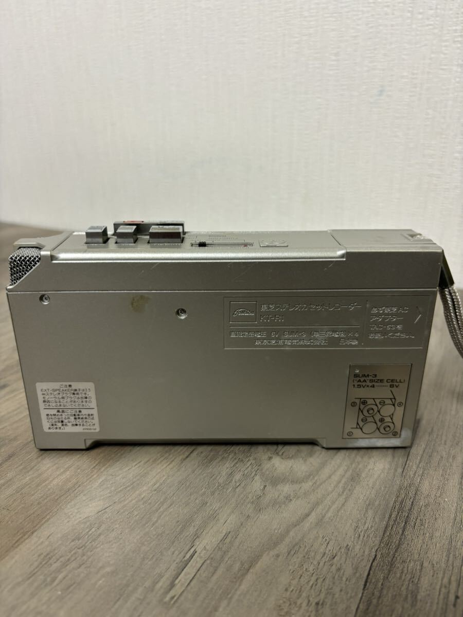 1円〜 ラジカセ 等4点 SONY National TOSHIBA KT-R1/RZ-Z500/ICF-5500/RX-5100 動作未確認 レトロ の画像9