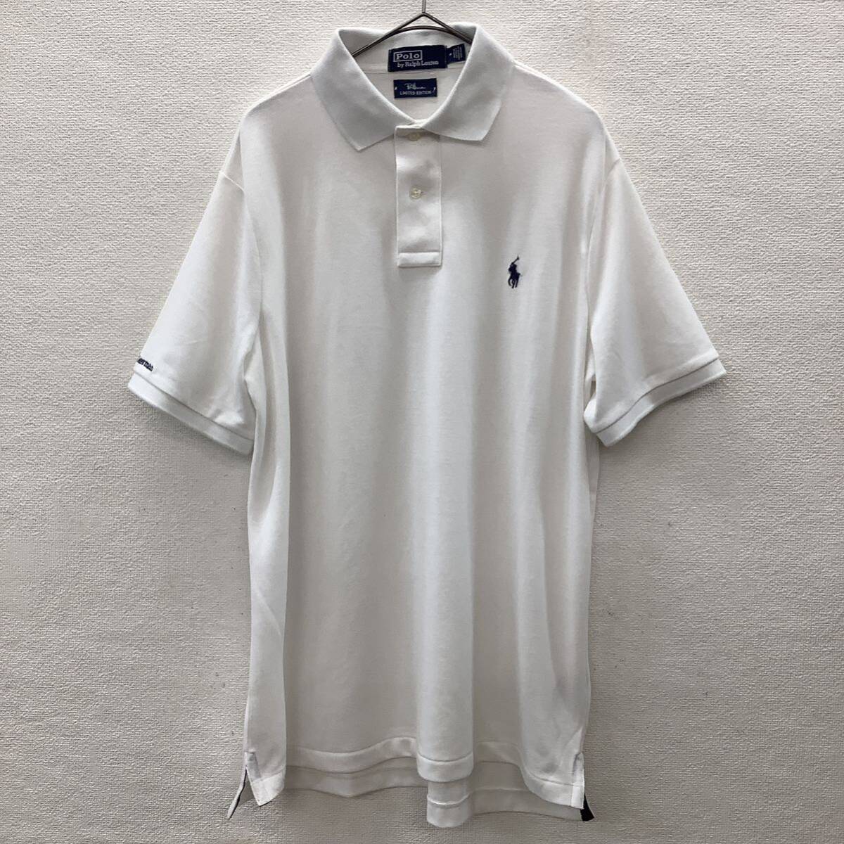 Polo Ralph Lauren for Ron Herman The Earth Polo ロンハーマン別注 ポロバイラルフローレン ポロシャツ ホワイト size M 77163の画像2