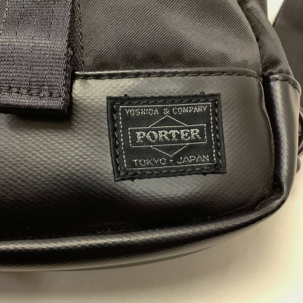 PORTER SAC'S BAR ポーター サックスバー ストームスリング ナイロン ショルダーバッグ ボディバッグ ブラック 78941_画像3