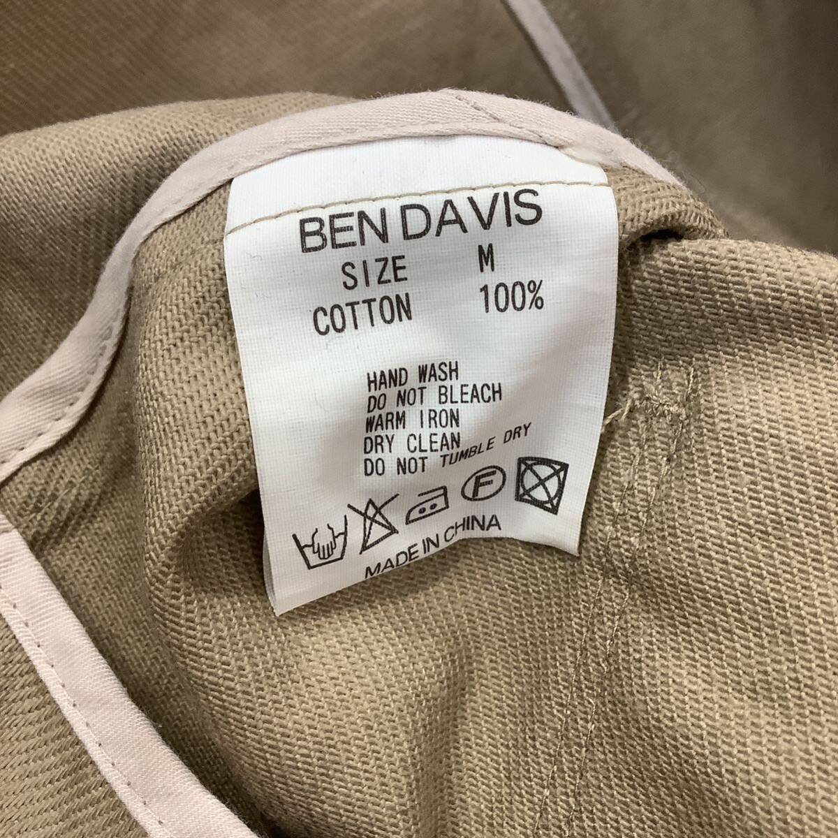 BEN DAVIS ベンデイビス コットン ジレ ベスト 古着 size M 78983