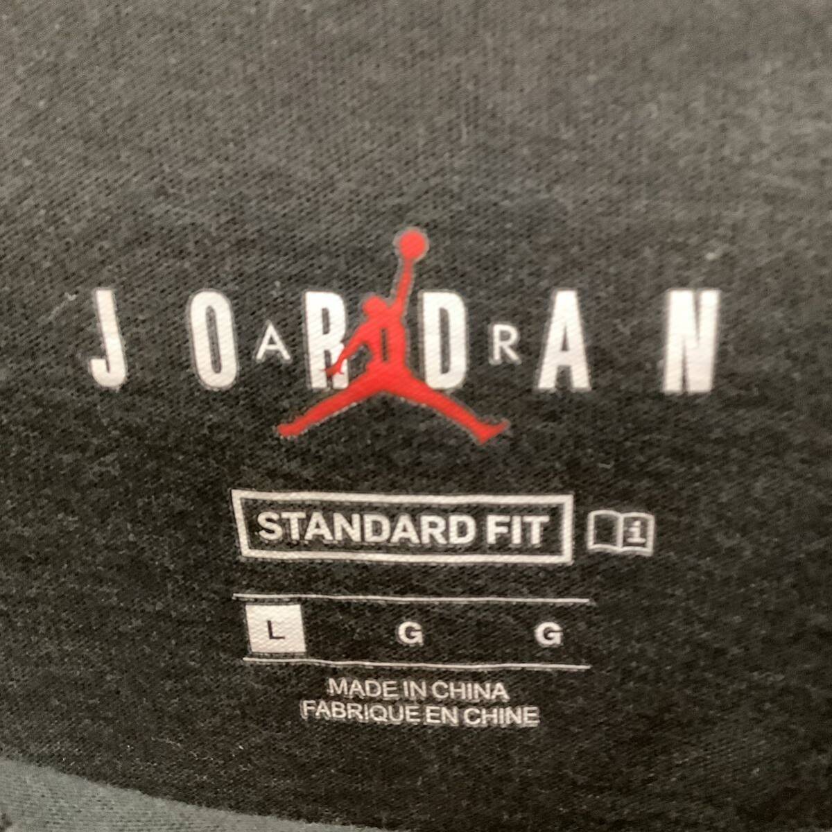 JORDAN BRAND PSG ジョーダンブランド ロゴTシャツ パリサンジェルマン ブラック size L 79128の画像5