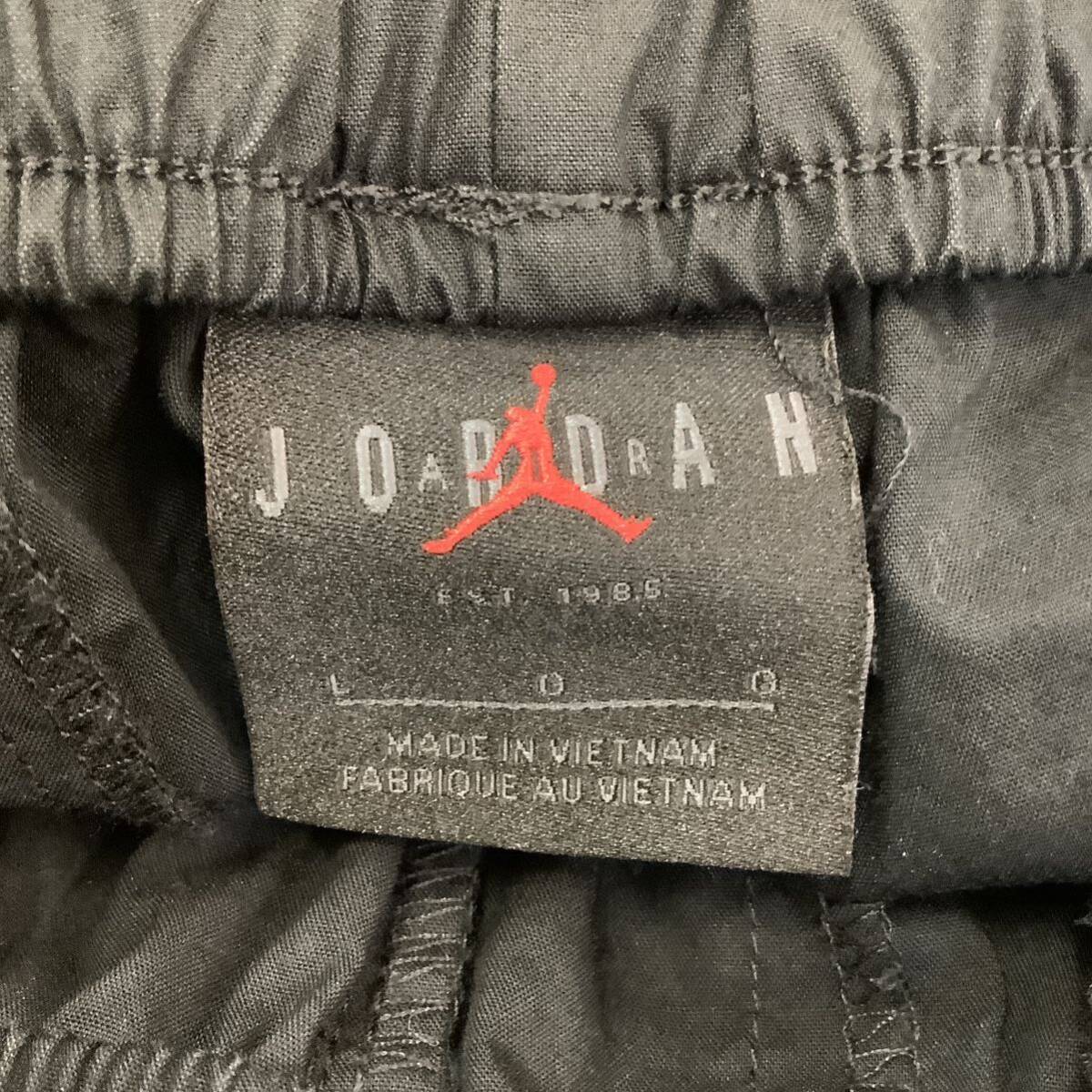 JORDAN BRAND ジョーダンブランド ショートパンツ ハーフパンツ ジャンプマン ブラック ナイロン size L 79167_画像4
