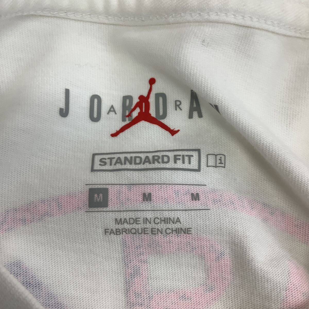 PSG × JORDAN BRAND パリサンジェルマン ジョーダンブランド ロングカットソー 長袖 Tシャツ ジャンプマン ホワイト size M 79253_画像5