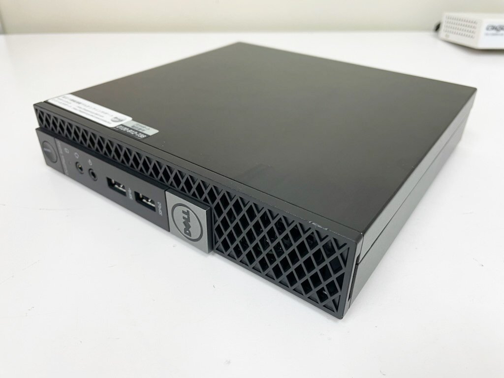 【UEFI起動確認済み／中古】OptiPlex 5050 Micro（Core i5-7500T, RAM8GB, SSD/HDD無し）★本体＋ACアダプタ_画像1