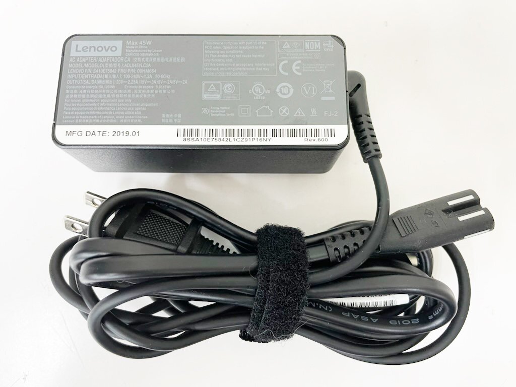 【UEFI起動確認済み／中古】ThinkPad X1 Carbon [TYPE 20KG-S20H00] (Core i5-8250U, RAM8GB, SSD 無し) ACアダプタ付き●UEFI-BATT NGの画像10