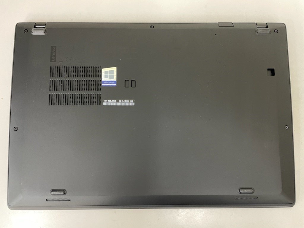 【UEFI起動確認済み／中古】ThinkPad X1 Carbon [TYPE 20KG-S20H00] (Core i5-8250U, RAM8GB, SSD 無し) 本体＋ACアダプタ●K/B故障の画像3