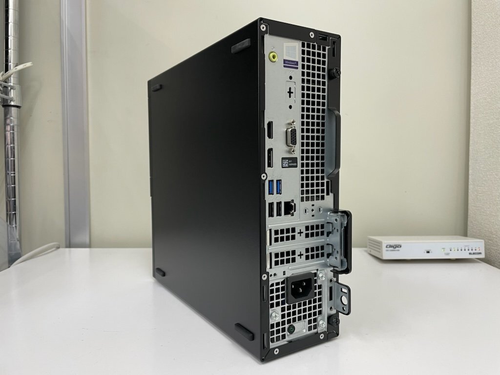 【UEFI起動確認済み／中古】OptiPlex 3070（Core i5-9500, RAM8GB, SSD/HDD無し）★本体＋ACケーブル（OS無し）の画像2