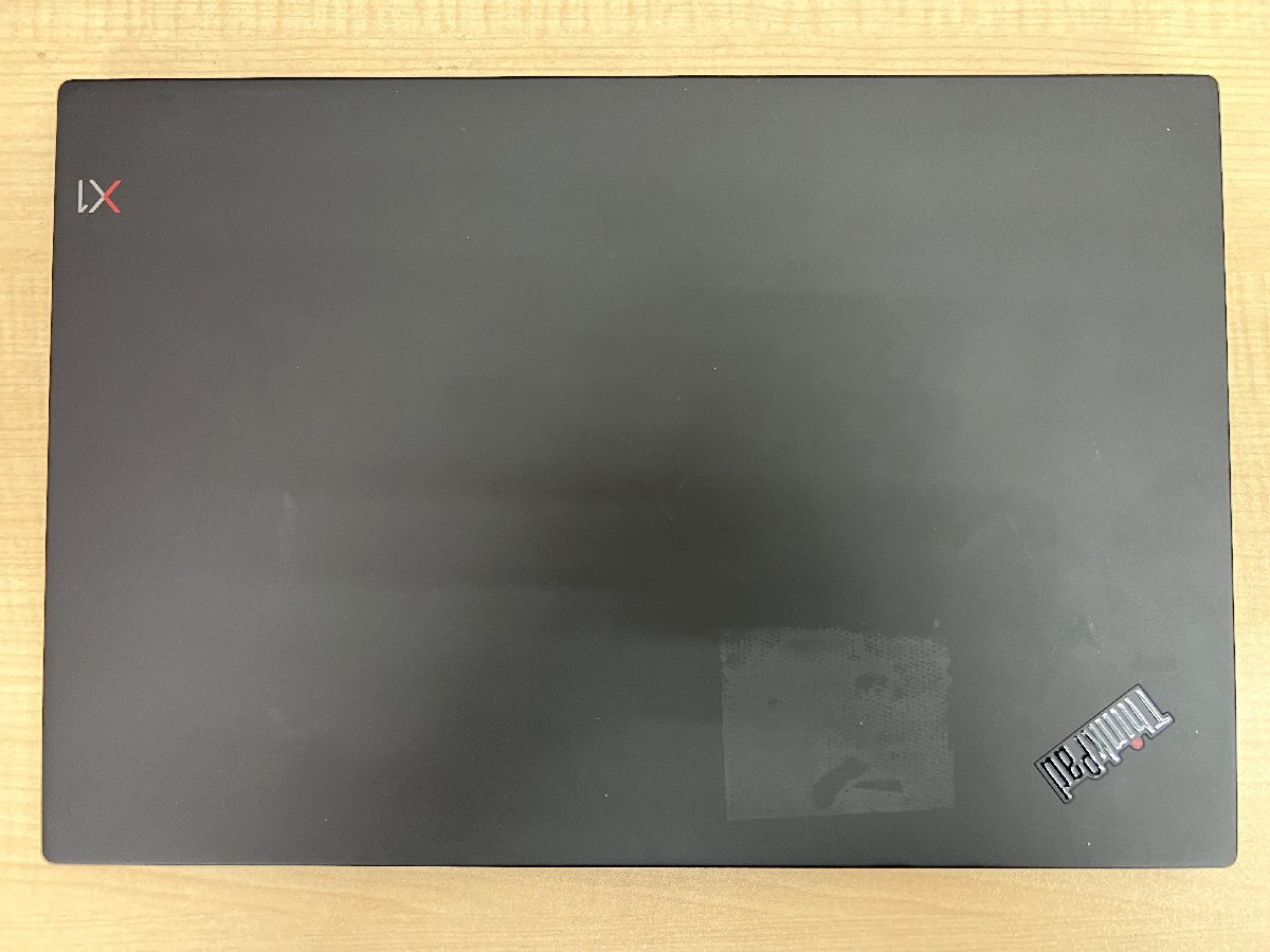 【UEFI起動確認済み／中古】ThinkPad X1 Carbon [TYPE 20KG-S20H00] (Core i5-8250U, RAM8GB, SSD無し) 本体＋ACアダプタ●バッテリーNG ④の画像2