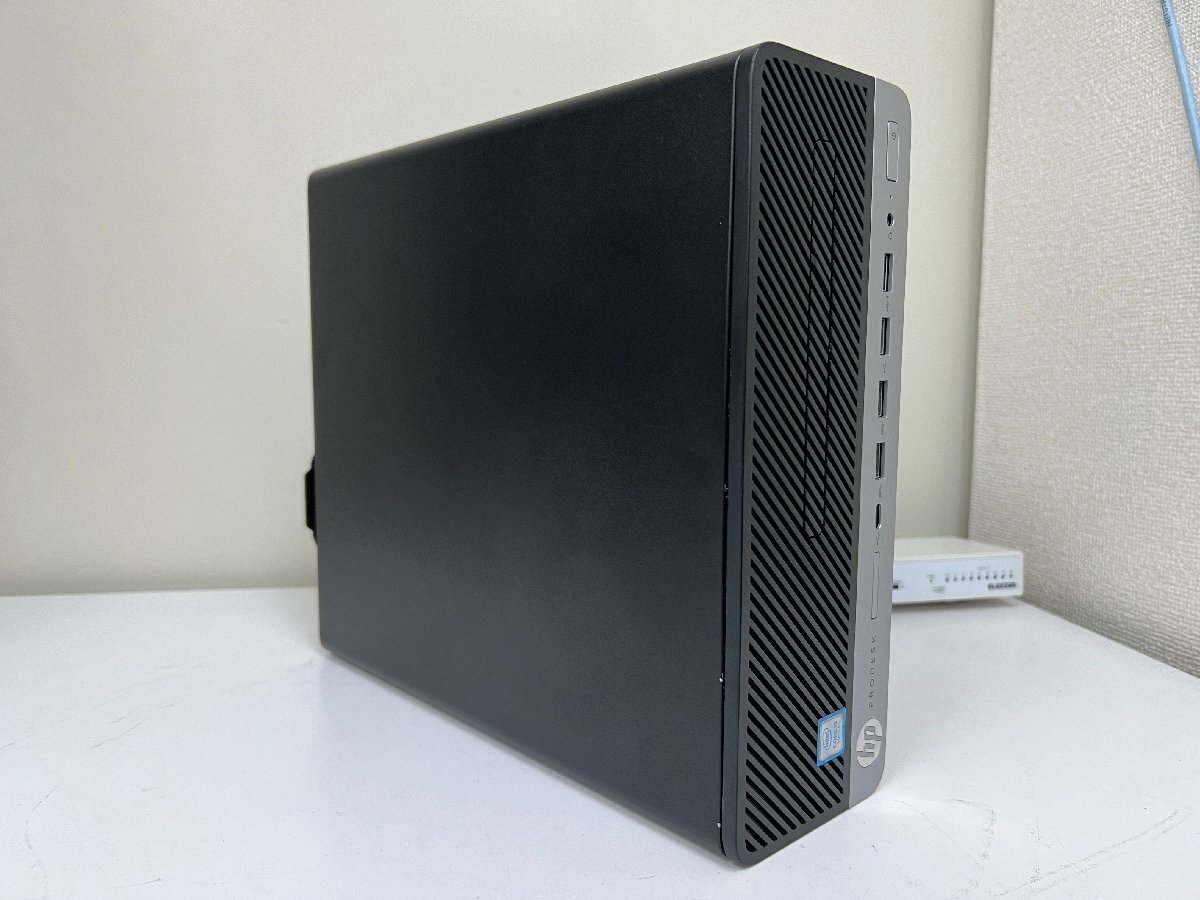 【BIOS起動確認済み／中古】ProDesk 600 G3 SFF（Core i5-7500, RAM8GB, SSD/HDD無し）★本体＋ACケーブル●USBポート１か所故障　④_画像1