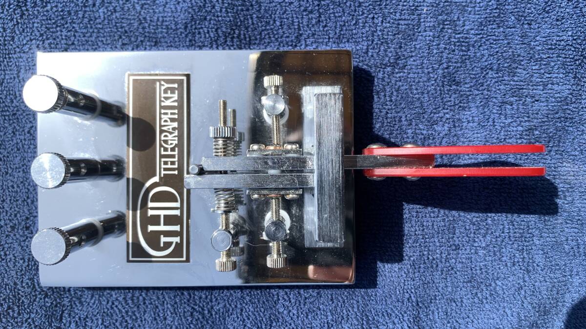 GHD electro- key paddle ( single lever paddle GN204S) secondhand goods 