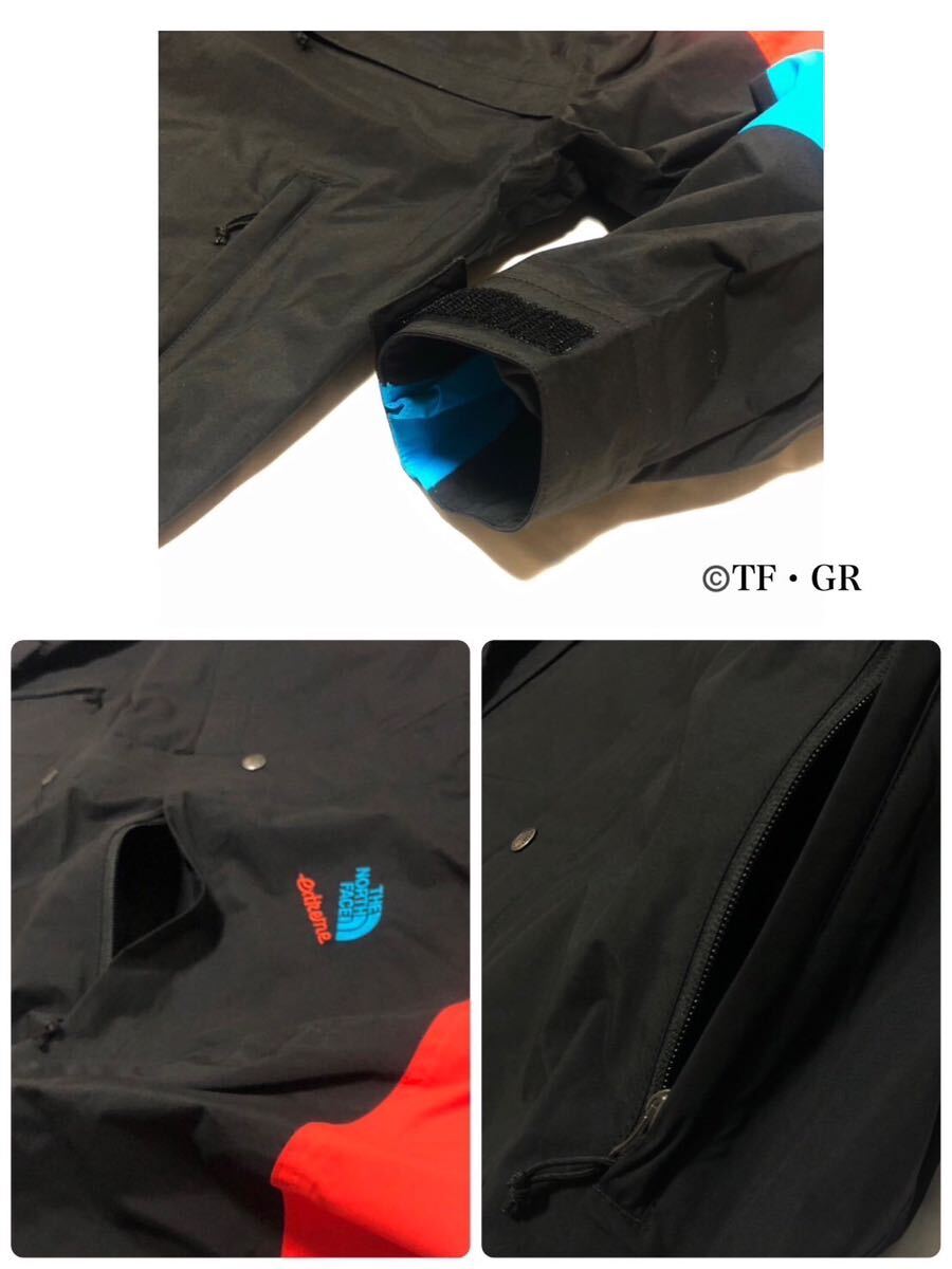 THE NORTH FACE ノースフェイス 90 EXTREME RAIN JACKET マウンテンパーカー 登山 キャンプ タウンユース Lサイズ 海外限定_画像8